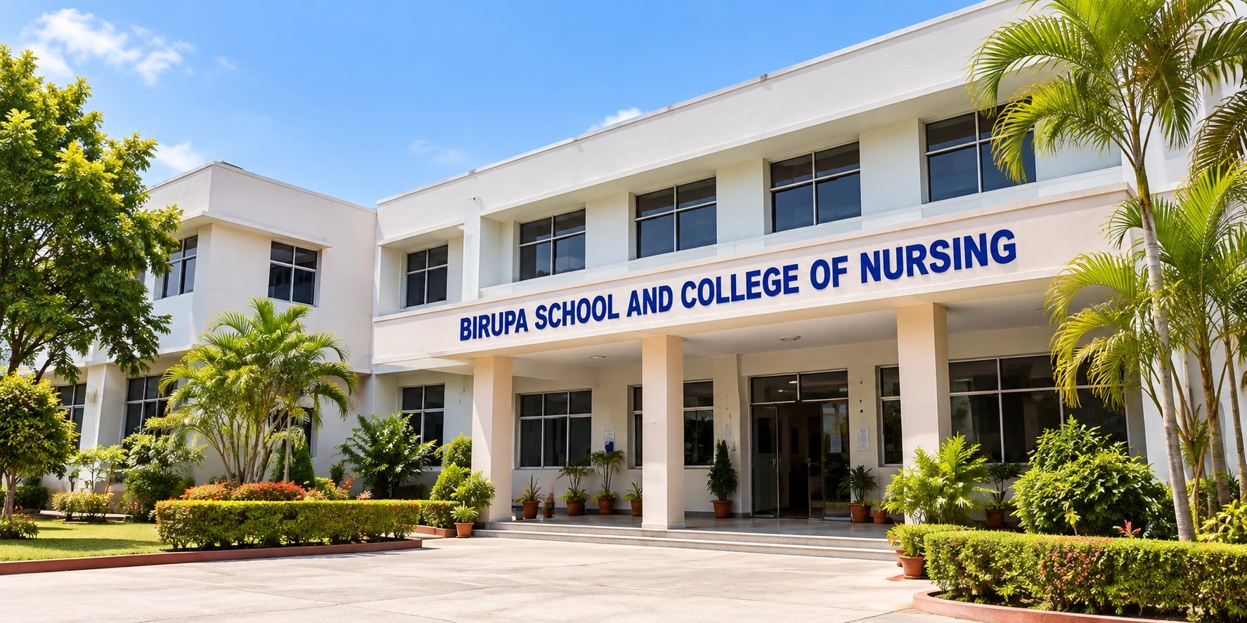 Representative image of a nursing college building